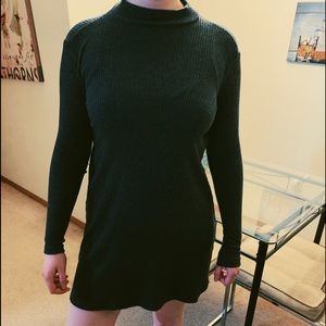 Forever 21 Mock Neck Mini Dress